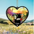 thumbnail image 3 of Personalized Bunny Memorial Suncatcher, Custom Pet Memorial Gift, Rabbit Windows Hangings, Rabbit Memorial Gift , Bunny Remembrance Gift 1784932487 5399, 3 of 3