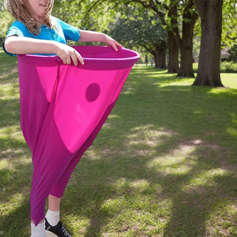 Granny Pants Yard Game: Granny Pants Outdoor Game for Adults Kids, 2Pcs Super Gaint Pants Challenge Games with 8 Bouncy Balls & 2 Pumps, The Ultimate Backyard Party Family Reunion Field Day Games