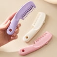 thumbnail image 5 of Apeya Crafted Pink Manual Hair Clipper and Fringe Trimming Comb, 6.1 x 1.81 Inch ABS Hair Cutting Tool for Gentle Bangs and Split Ends Maintenance at Home, 5 of 7
