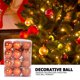 thumbnail image 3 of Minibola 24 unids/caja 3 cm fiesta de Navidad colgando bolas de Navidad centro comercial adorno de ventana Sywqhk Libre de BPA, 3 of 4