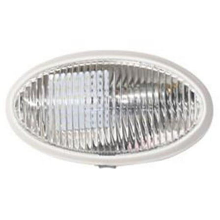 LED Oval Porch Light without Switch - Clear