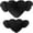 Black, variant on Car Pillow Heart, Plush Heart Pillow, Cozy Driving Headrest, Cute Car Accessories, Heart Shaped Pillow, Winged Car Pillow, Comfortable Car Neck Pillow, Driving Seat Cushion(M,Gray)