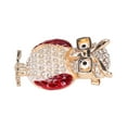 thumbnail image 4 of Brooch, Delicate Retro Fashional Rhinestone Animal Brooch  For Festival Jewelry Gift For Wedding Party, 4 of 8