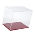 thumbnail image 2 of Vitrina de Acrílico Transparente Sunnimix para Bloques de Construcción Juguetes Modelo de Coche Muñeca Rojo, 2 of 8