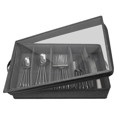 thumbnail image 1 of Rangement pour Couverts et Ustensiles - Boîte de Rangement pour Couverts avec Séparateur Réglable, 5 Compartiments, 1 of 6