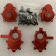 thumbnail image 1 of Reempzo de de dirección de carcasa de de control remoto para Rer11406 1:10 accesorios de bricoje camiones modelo BuggC rojo Sunnimix Articulación de dirección delantera RC, 1 of 7