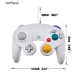 thumbnail image 3 of Control NGC Con Cable Joystick Mando A Distancia Para Juegos GameCube GC & Wii U Console Pad, 3 of 4