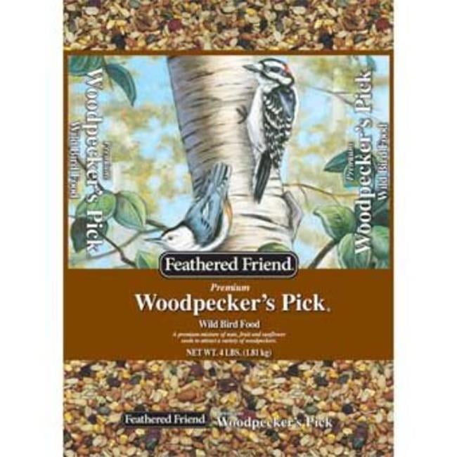 Global Harvest Foods 109690 4 lbs Woodpeckers Pick Wild Bird Food