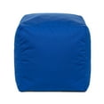 thumbnail image 1 of Gouchee Home Cube Soleil Outdoor/Indoor Blue Ottoman Pouf – Waterproof Cube Pouf with Polystyrene Bead Filling, Lightweight Modern Seating for Patio, Deck, or Living Room, 1 of 5
