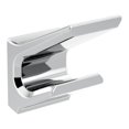 thumbnail image 2 of Delta Pivotal Double Robe Hook, Matte Black, 2 of 5