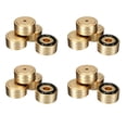 thumbnail image 1 of 16Pcs 40X20mm Aluminum HIFI AMP Speaker Isolation Stand Turntable Feet Pad (Gold), 1 of 9