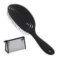 thumbnail image 1 of Hair Comb Cosmetic Bag Set Portable Anti-static Airbag Comb Hair Combing Scalp Massage, 1 of 8