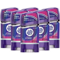 Lady Speed Stick Invisible Dry Power Antiperspirant Deodorant Gel for Women, Fresh Fusion - 2.3 ounce (6 Pack)
