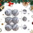 thumbnail image 3 of Tyidzon Christmas Ornaments Set 2.36 Inch Christmas Tree Decorations, Hanging Christmas Balls for Indoor/Outdoor Holiday Party Home Decor, 3 of 8
