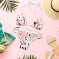 thumbnail image 6 of Valentine's Day Love Detachable Sponge Adjustable Strap Bikini Set Two-Pack, Great for All Scenes, One-Piece Swimsuits, Swim Suits, 6 of 6