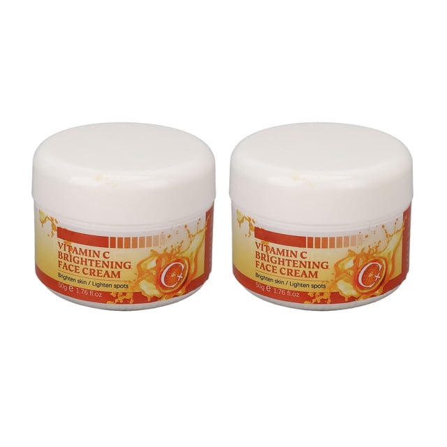 cajas de crema facial con vitamina C, reparación hidratante de la piel, marcas de espinillas, crema iluminadora que se desvanece