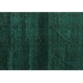 thumbnail image 1 of Ahgly Company Indoor Rectangle Abstract Turquoise Blue Modern Area Rugs, 6' x 9', 1 of 4