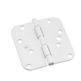thumbnail image 2 of National Hardware 5006809 4 in. White Steel Door Hinge, 3 per Pack - Pack of 5, 2 of 2