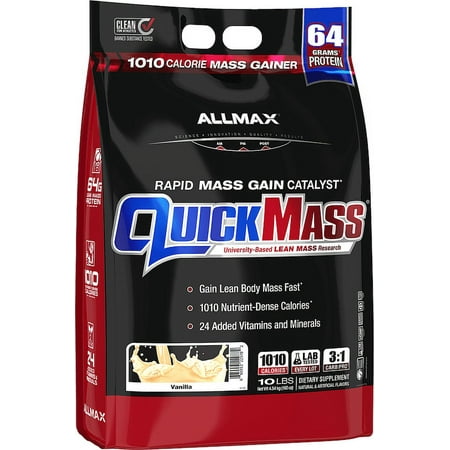 Allmax: QuickMass 10lb Vanilla Flavor