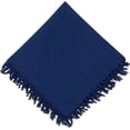 thumbnail image 4 of Fiesta Fringed Napkin One Size Navy blue, 4 of 4