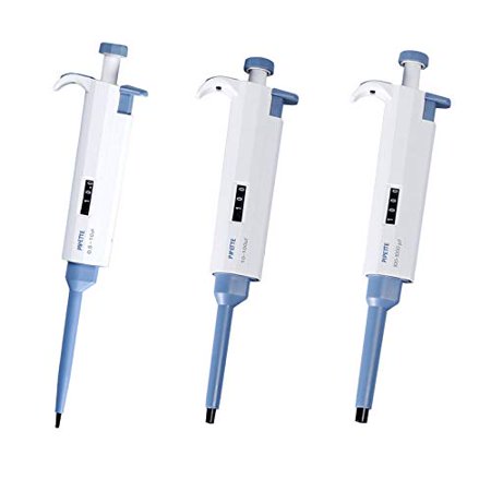 Pipettors Set with Multi-Volume 0.5µ-10µl 10µl-100µl 100µl-1000µl, High ...