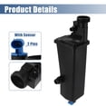 thumbnail image 6 of Coolant Radiator Reservoir Tank 17117573781 Coolant Overflow Expansion Bottle with Cap and Sensor for BMW X3 2004-2008, 6 of 6