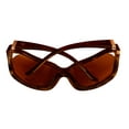 thumbnail image 4 of Jill Stuart Sunglass 1032 1 Womens Demi Tortoise Rectangle Plastic,Gradient Lens, 4 of 8