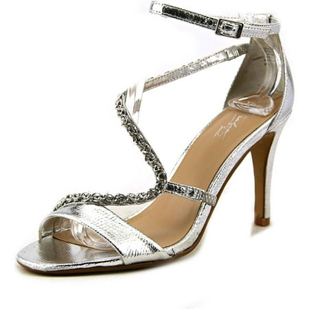 Thalia Sodi Marisol Open-Toe Synthetic Heels - Walmart.com