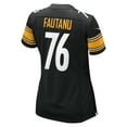 thumbnail image 3 of Women's Nike Troy Fautanu  Black Pittsburgh Steelers  Game Jersey, 3 of 6