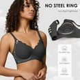 thumbnail image 5 of Wireless Seamless Jelly Bra for Women with Support - No Underwire Full Coverage Push Up Bras for Women - Support T-Shirt Bra, 5 of 7