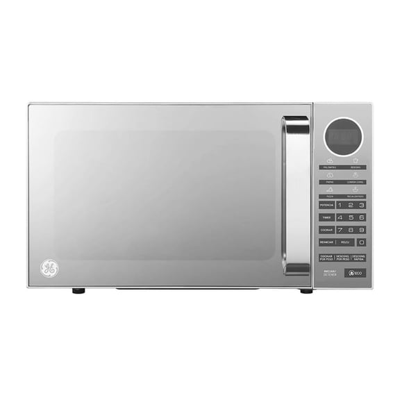 Horno de Microondas GE 0.7 Pies Cúbicos Espejo Acero Inox