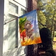 thumbnail image 2 of Carolines Treasures CK1953CHF Fall Chocolate Labradoodle Drapeau en Toile Taille Maison, 2 of 4
