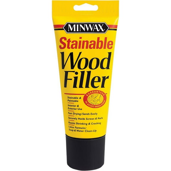 Minwax 42852 6 oz. Stainable Wood Filler - 6ct. Case