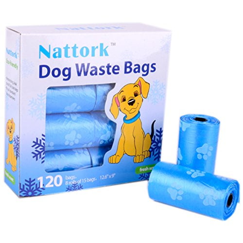 Poop Bag Degradable Dog Waste Bags Unscented LeakProof Pet Waste Bag,8