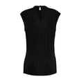 thumbnail image 2 of Blusa George para Mujer,  con Amarre en la Espalda y Hi Low en Ruedo Negro Talla G, 2 of 4
