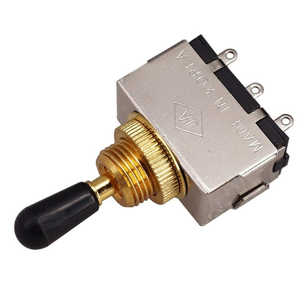 5 Interruptores Selectores De Palanca De 3 Vías Para Guitarr | Envío Gratis