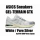 thumbnail image 1 of ASICS Sports Style Sneaker GEL-TERRAIN GTX 1203A457.100 White / Pure Silver, 1 of 6