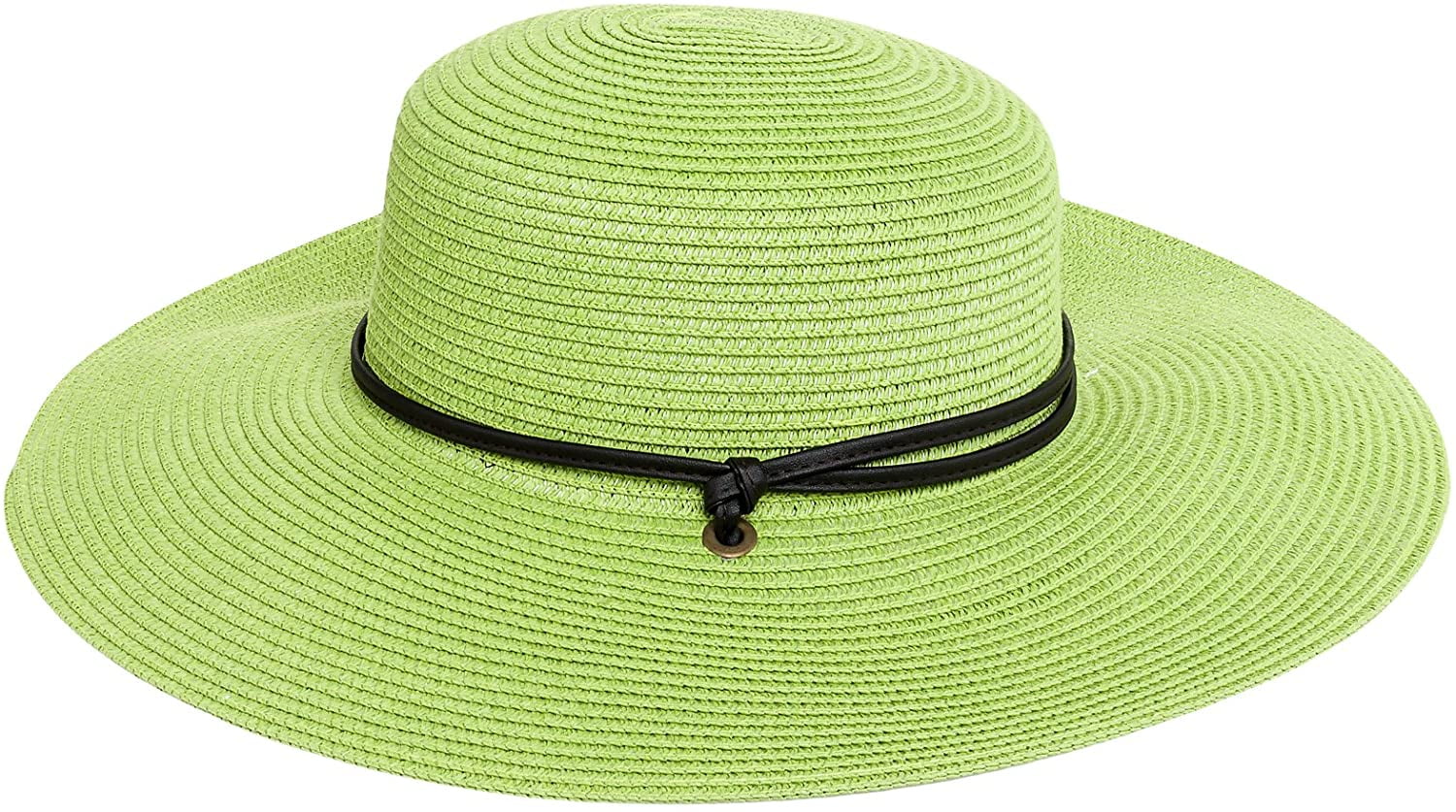 Wide Brim Braided Sun Hat 