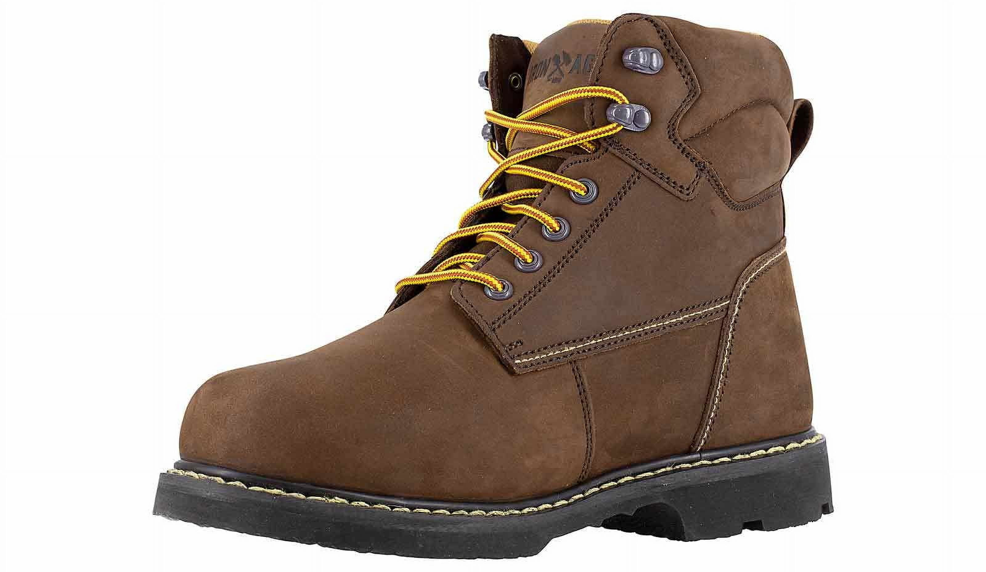 Iron Age Mens Ground Breaker Boots Electrical Hazard Steel Toe  6\