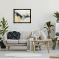 thumbnail image 2 of Stupell Industries Fluid Contemporary Shape Arrangement Graphic Art Jet Black Floating Framed Canvas Print Wall Art, Design by Dina D’Argo, 2 of 6