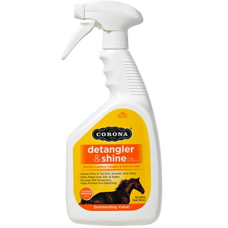 Manna Pro Corona Horse Detangler & Shine Spray, 32 (Best Dog Detangler Spray)