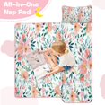 thumbnail image 4 of Pioneer Flower Floral Print Pattern Toddler Nap Mats for Kids Preschool,Sleeping Mat Bag or Kids,Toddler Sleeping Bag,Toddler Nap Mat or Daycare, 4 of 6