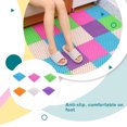 thumbnail image 1 of VONKY Colorful DIY Non-Slip Bathroom Mats Safety Shower Tub Bath Mat Bath Rug, 1 of 9