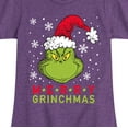 thumbnail image 3 of Dr. Seuss - Merry Grinchmas - Toddler And Youth Girls Short Sleeve Graphic T-Shirt, 3 of 5