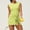 Green, variant on Top-kevin Womens Tank Tennis Golf Dress with Built-in Bra Shorts Cross Backless Twist Front Hem Athletic Dresses