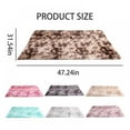 thumbnail image 5 of Long Plush Area Rug Soft Fake Fur Washable Non-Slip Decorative Floor Mat For Living Room Bedroom Playing Room 41*31.5inch(Brown), 5 of 5