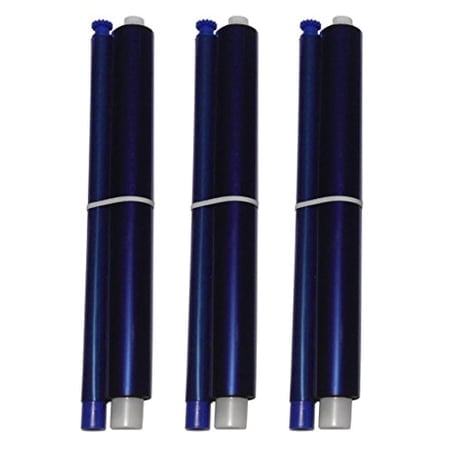 Lot de 3 Rouleaux de Recharge de Film Fax KX-FA91 pour Panasonic KX-FP205 KX-FP215 KX-FP215E KX-FP225 KX-FG2425 KX-FG2451 KX-FG2452 KX-FG2858