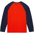thumbnail image 3 of Men's Mitchell & Ness Orange Syracuse Orange Legendary Slub Raglan Long Sleeve T-Shirt, 3 of 5