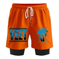 Jey Uso Blue Yeet Merch Fake Two Piece Shorts Cosplay Women Men HipHop Streetwear Short Pants