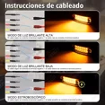 thumbnail image 2 of 6 Plafones 12 Led Lateral Rectangular Fija Estrobo 12-24v, 2 of 6